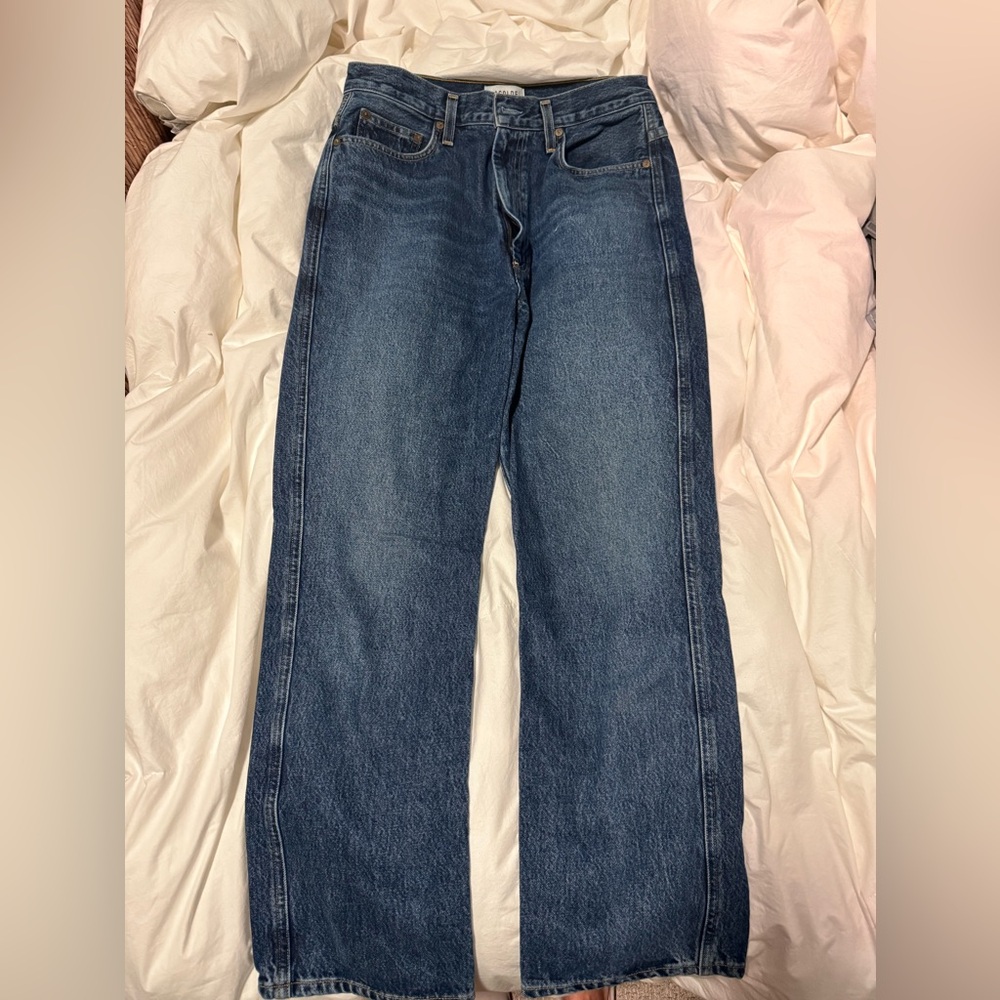 Agolde punch waist jeans